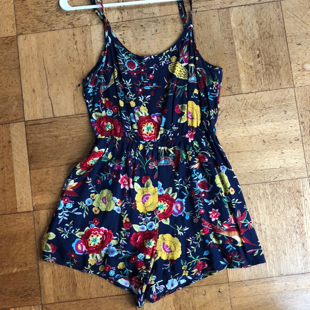 Tobi floral romper